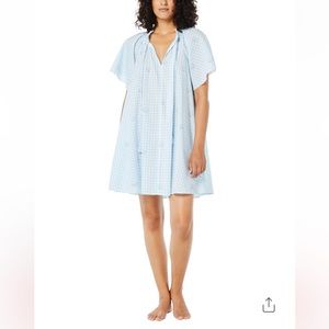 Roller Rabbit Hathi Elephants Gingham Temmy Dress. BNWT. Size XS. MSRP $128.